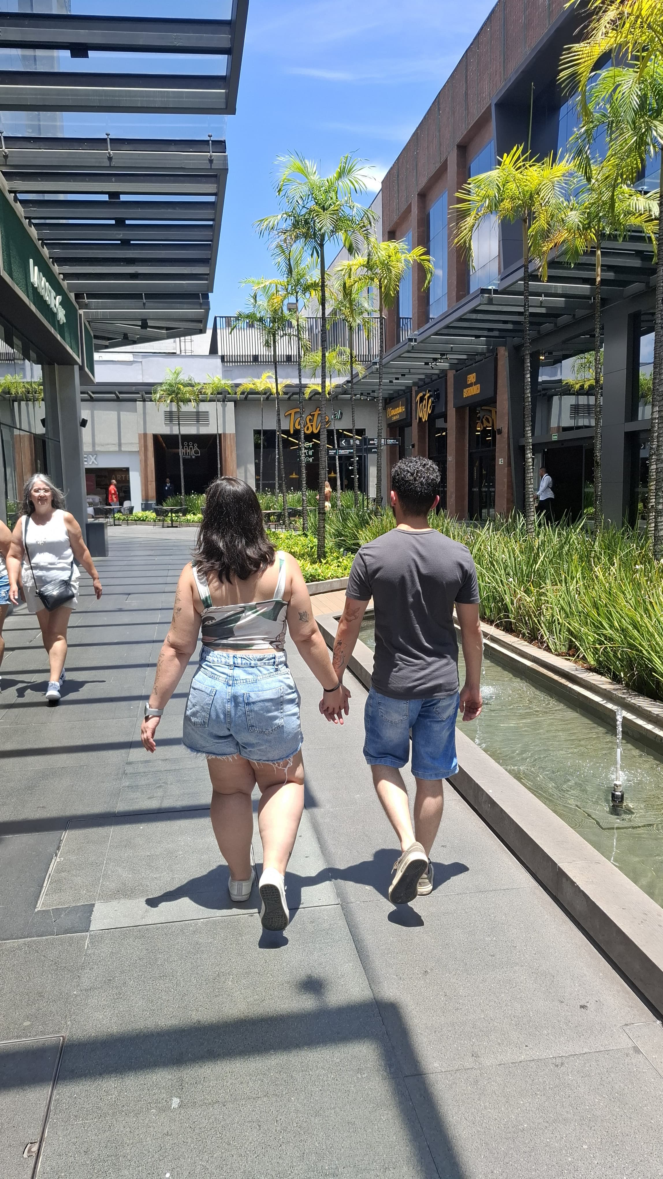 Voltinha de 15min no Shopping